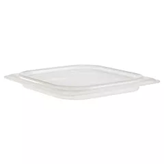 Cambro 60PPCWSC190 1/6 Size Flat Food Pan Cover, Translucent