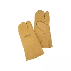 Weld-Mate Premium Comfoflex™ One-Finger Welding Mitt Welding, Large, Split Cowhide