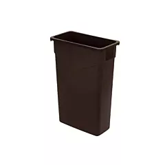 Carlisle TrimLine Container, Dark Brown, 23 gal - 376/342023