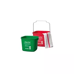 San Jamar Kleen-Pail Sanitizer Bucket, Red, 10 qt - KP320RD