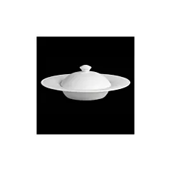 Steelite Aura 12.5 Oz Soup Plate, White 6 /Case