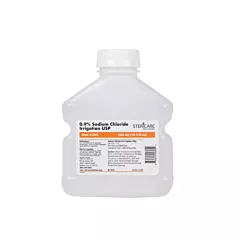 SteriCare Normal Saline Solution for Irrigation, 0.9% NaCl, 500ml Bottle