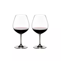 Riedel Vinum 24.75 Oz Pinot Noir Burgundy Red Wine Glass, 2 /Set