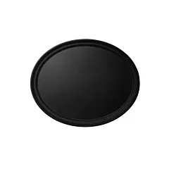 Cambro camtread oval tray, noir, 22