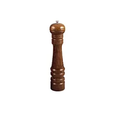 Browne Deluxe Wooden Pepper Mill, Walnut, 12