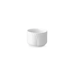 Churchill buckingham sugar/bouillon bowl, white, 3.375