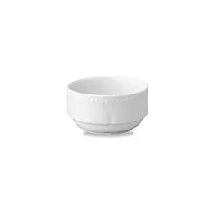 Churchill Buckingham Stacking Soup Bowl, White, 16 oz 24/EA