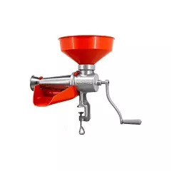 Nella Manual Tomato Squeezer with Plastic Funnel & Drip Tray