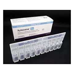 Xylocaine 1% Plain, Without Preservatives, 2ml Polyamp, 10/sleeve Non-Returnable (VMASTRA1318)