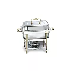 Vollrath Classic Brass Half Size Chafer - 46035 1900/46035