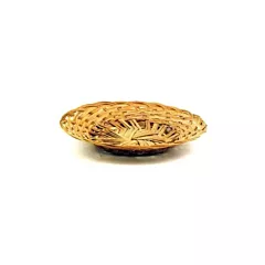 Almac Imports Flat Round Basket, 14