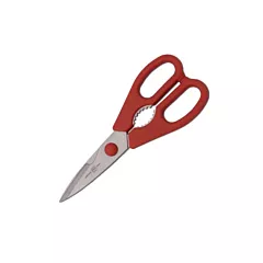 Wusthof kitchen shears, red, 8