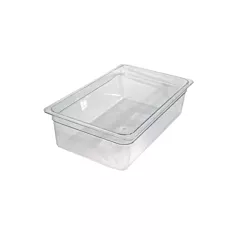 Cambro camwear pan, clear, full size 6