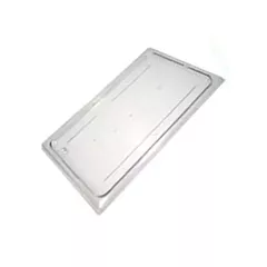 Cambro camwear food pan cover, clear, 1/2 size - 025/20cwc13