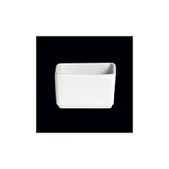 Steelite Varick 2.25 Oz Square Ramekin, White 36 /Case