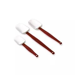 Rubbermaid High Heat Spoon Scraper, Red, 13.5