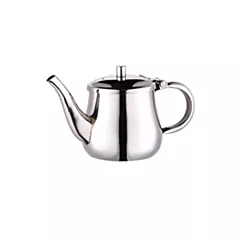 Browne stainless steel gooseneck teapot, 10 oz - 515200 016/