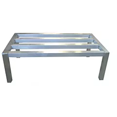 Nella 20” x 48” x 12” Dunnage Rack, Aluminum