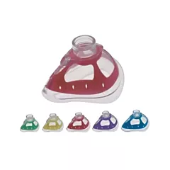 Anesthesia Bi-Mask Reusable, 1/ box (VMVBM35-65-22X)