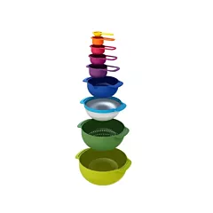 Joseph Joseph Nest 9 Piece Food Preparation Set(7040031AS)