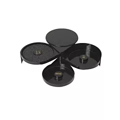 Magnum 3 tier verre rimmer, noir - mag7903 376/mag7903