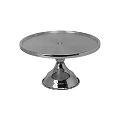 Browne stainless steel cake stand, 12