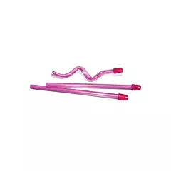 Medicom SafeBasics Saliva Ejector Clear Pink with Pink Tip 105/bag 