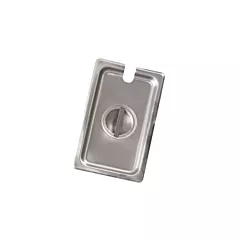 Browne 1/3 Size Steam Pan Cover, Notched