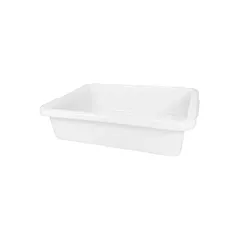 Rubbermaid Bus/Utility Box, White, 20