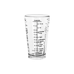 Libbey Measure Mixing Glass, 16 oz 8/CS - 1639/1918M 1639/19