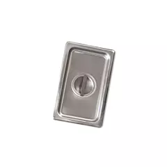 Browne 1/9 Size Steam Pan Cover, Solid