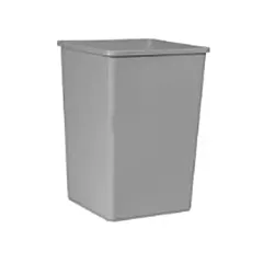 Rubbermaid Untouchable Square Container 35 Gal, Grey - 152/F