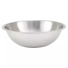 Winco 4 Quart Mixing Bowl, Stainless Steel