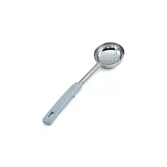 Vollrath spoodle, perforated, w/ grip 'n serv handle, grey,