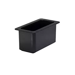 Cambro Camwear Pan, Black, 1/4 Size 6