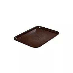 Carlisle Cafe Standard Tray, Chocolate, 14