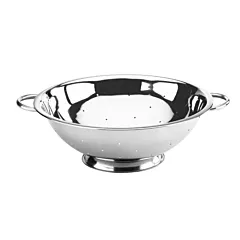 Browne 5 Qt Colander, Stainless Steel