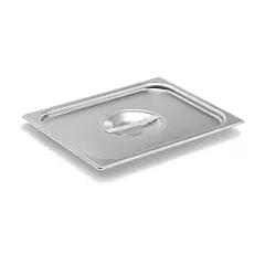 Vollrath Super Pan V 1/2 Size Solid Steam Table Pan Cover, Stainless Steel