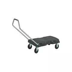 Rubbermaid Triple Trolley, Black - FG440100BLA 152/FG440100B