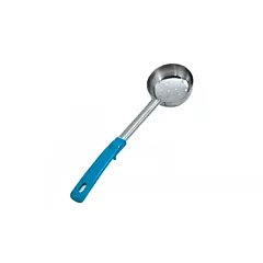 Vollrath Spoodle, Perforated, w/Grip 'N Serv Handle, Teal, 6