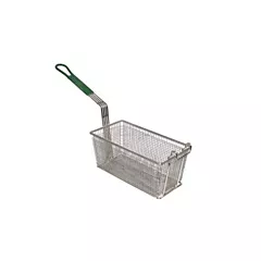 Prince Castle Frequent Fryer Basket w/ Coated Green Handle,
