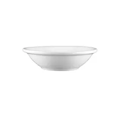 Browne palm ceramic fruit bowl, white, 4.75 oz 3dz - 563955
