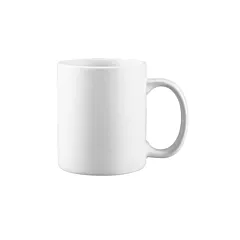 Browne Palm Ceramic Coffee Mug, White, 11 oz 3DZ - 563982 01