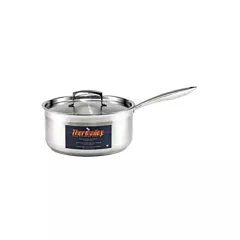 Browne thermalloy stainless steel sauce pan, 6 qt - 5724036