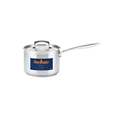 Browne thermalloy stainless steel sauce pan, 3.5 qt - 572403