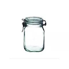 Bormioli rocco verre fido jar w/ snap couvercle, 37.75 oz - 4949q4