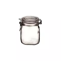 Bormioli rocco verre fido jar w/ snap couvercle, 29 oz - 4949q456