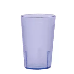 Cambro 800P401 Colorware 7.8 Oz Plastic Tumbler, Slate Blue