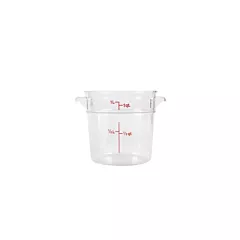 Nella 1 Qt Round Food Storage Container, Clear