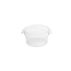 Nella 2 Qt Round Food Storage Container, Translucent
